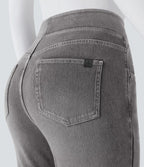 Elastyczne jeansy z wysokim stanem